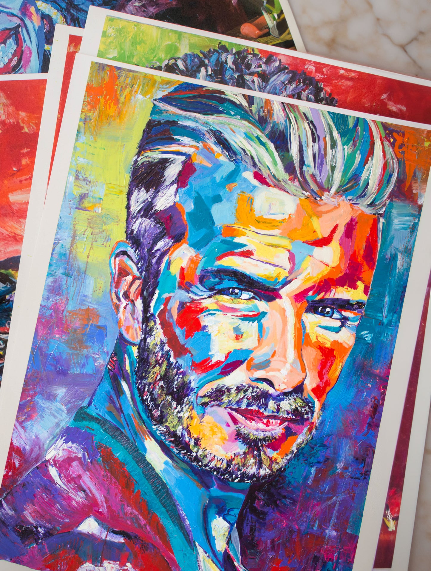 'BECKHAM' High Resolution Print on 200 gsm Satin Photographic Paper