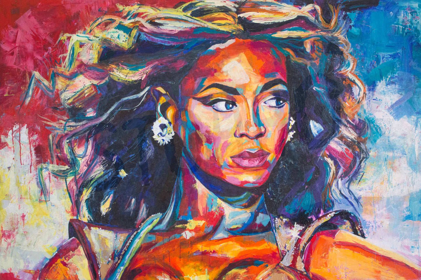 'BEYONCE' High Resolution Print on 310 gsm Ilford Galerie Textured Cotton Rag