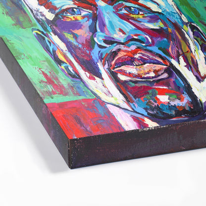 'FLOYD' Archival Gallery Edge Stretched Canvas Print