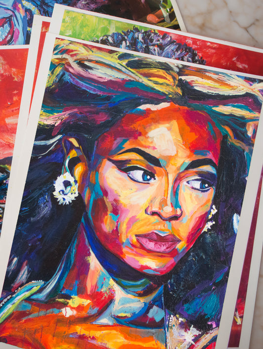 'BEYONCE' High Resolution Print on 200gsm Satin Photographic Paper